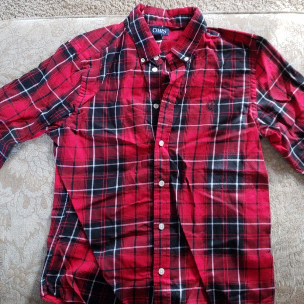 Long sleeve plaid shirt